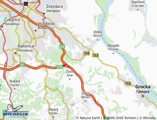 Carte MICHELIN Leštane - ViaMichelin