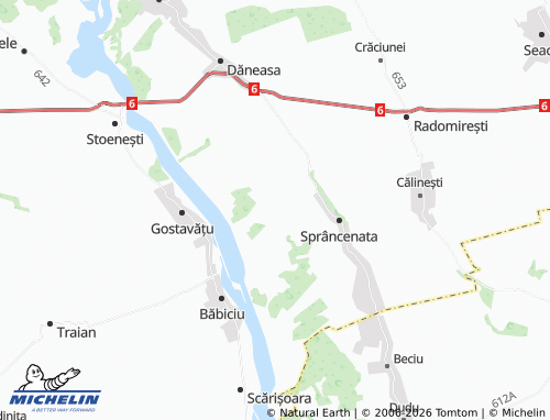 MICHELIN Urșița map - ViaMichelin