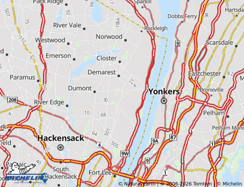 Mapa MICHELIN Cresskill - ViaMichelin
