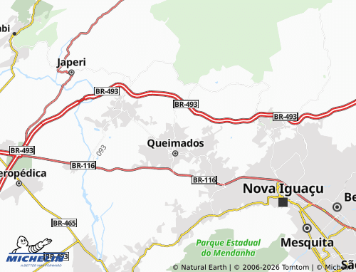 MICHELIN Cabuçu map - ViaMichelin