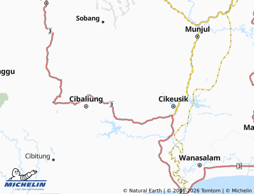 Kaart MICHELIN Cihanjuang - ViaMichelin
