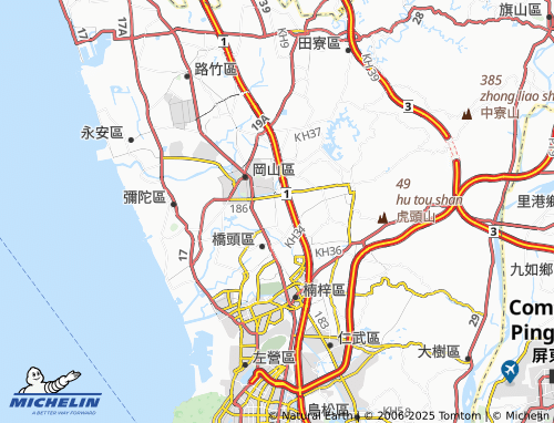 Carte MICHELIN da liao - ViaMichelin