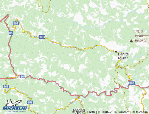 Kaart MICHELIN Belev dol - ViaMichelin