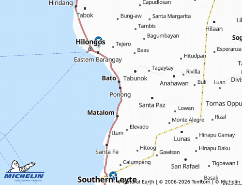 Mappa MICHELIN Punong - ViaMichelin