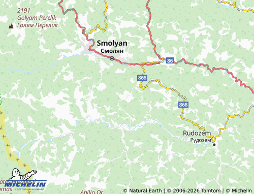 Mappa MICHELIN Chokmanovo - ViaMichelin