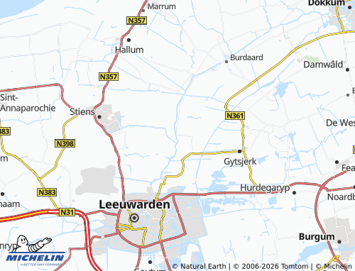 Kaart MICHELIN Wyns - ViaMichelin