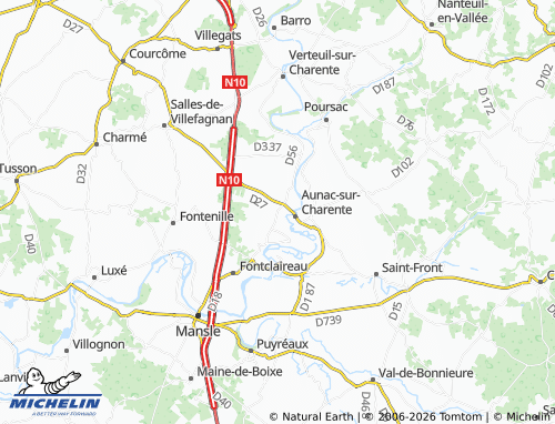 MICHELIN Bayers map - ViaMichelin