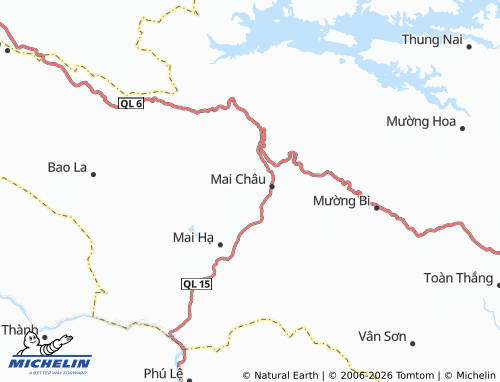 MICHELIN Nà Phòn map - ViaMichelin