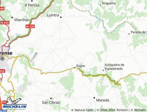 Mapa MICHELIN Arcos - ViaMichelin