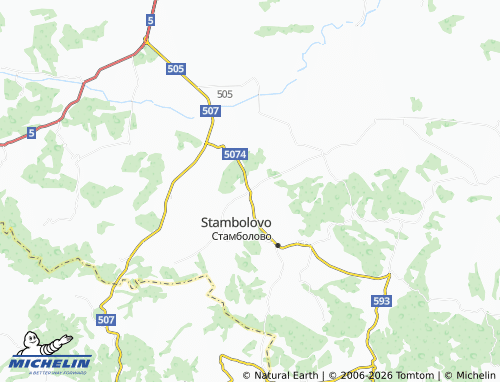 Mapa MICHELIN Zhalti bryag - ViaMichelin