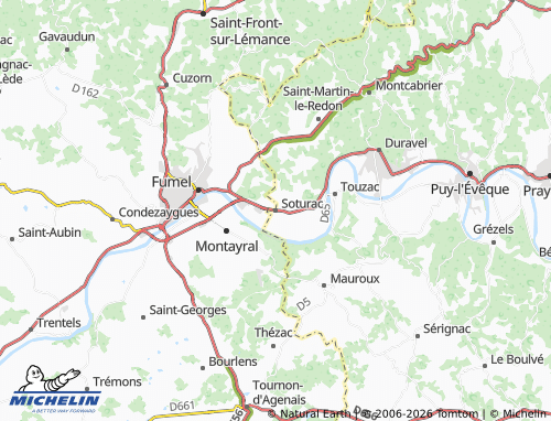 Mappa MICHELIN Soturac - ViaMichelin