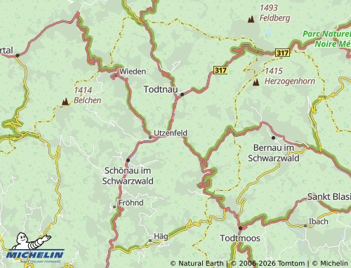 Mapa MICHELIN Geschwend - ViaMichelin