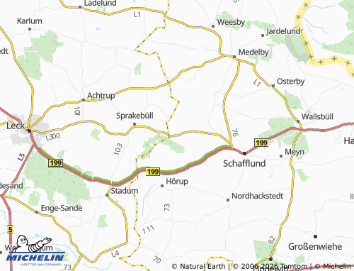 MICHELIN Bärenshöft map - ViaMichelin