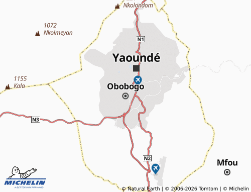Mappa MICHELIN Obobogo - ViaMichelin