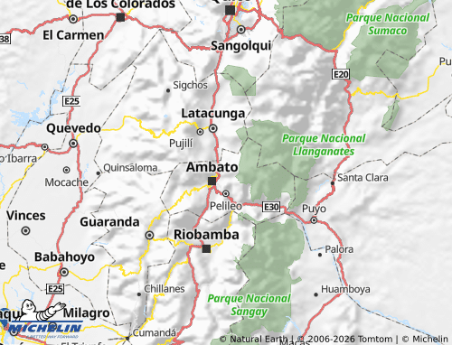 Mappa MICHELIN Santiago de Pillaro - ViaMichelin