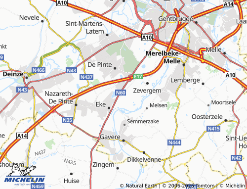 MICHELIN-Landkarte Landuit - ViaMichelin