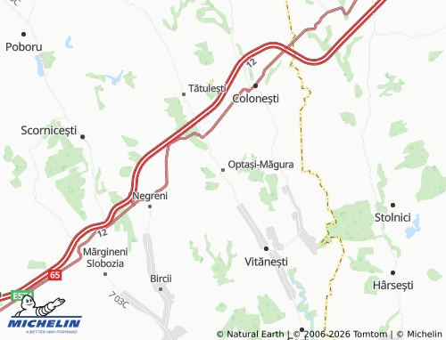 Mappa MICHELIN Optași-Măgura - ViaMichelin