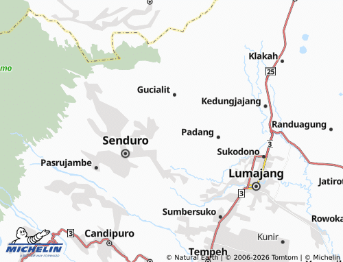 MICHELIN Wonokerto map - ViaMichelin