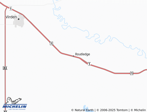 MICHELIN Routledge map - ViaMichelin