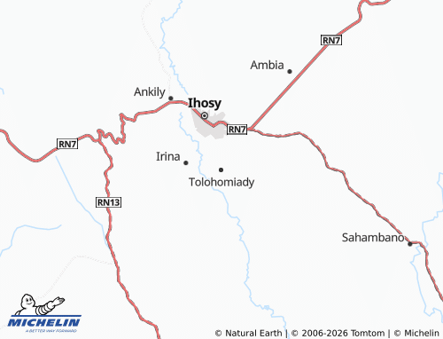 Mappa MICHELIN Tolohomiady - ViaMichelin