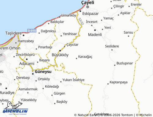 Mappa MICHELIN Karaağaç - ViaMichelin