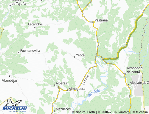 MICHELIN Yebra map - ViaMichelin