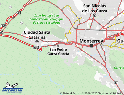 Mapa MICHELIN Santa Bárbara - ViaMichelin