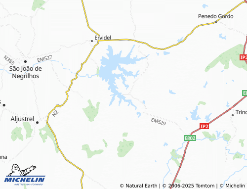MICHELIN Mina da Juliana map - ViaMichelin