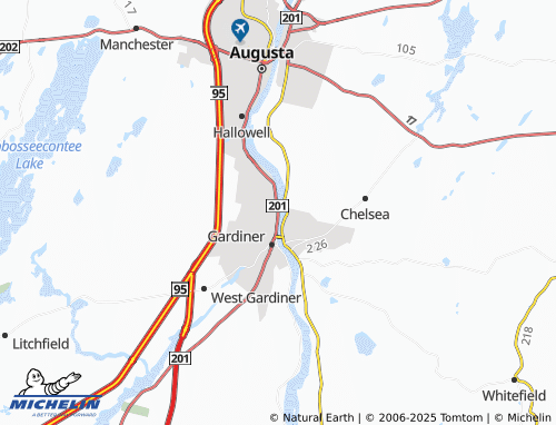 MICHELIN Farmingdale map - ViaMichelin