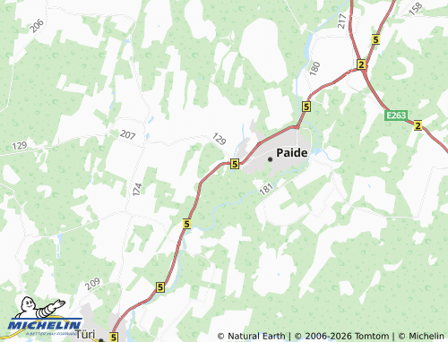 MICHELIN Reopalu map - ViaMichelin