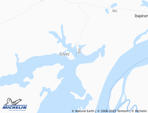 MICHELIN Silves map - ViaMichelin