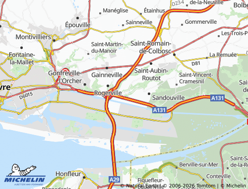 MICHELIN La Vallée map - ViaMichelin