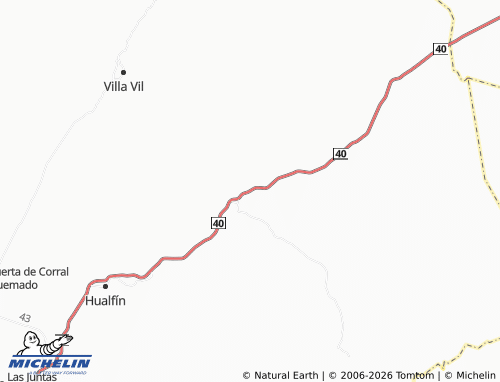 Mappa MICHELIN Los Nacimientos - ViaMichelin