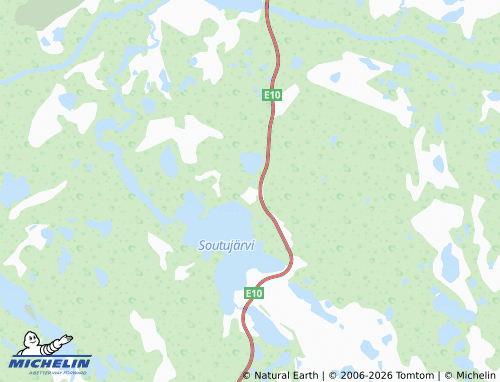 Mapa MICHELIN Puoltikasvaara - ViaMichelin