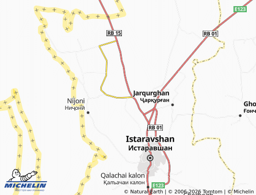 Mappa MICHELIN Rugund - ViaMichelin