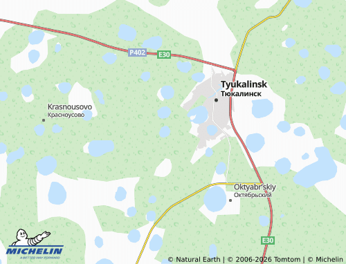 MICHELIN-Landkarte Vtoraya Pyatiletka - ViaMichelin