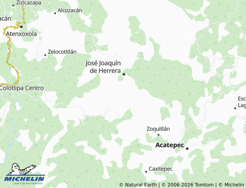 Mappa MICHELIN Tlalchichiltipan - ViaMichelin