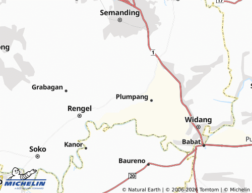 MICHELIN Kesamben map - ViaMichelin