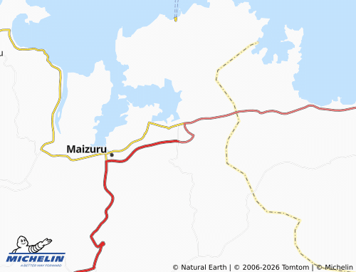 MICHELIN Higashi-Maizuru map - ViaMichelin