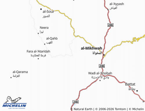 MICHELIN-Landkarte Al Sa'eed - ViaMichelin