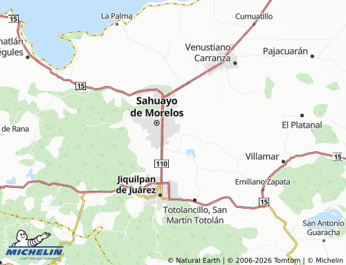 Mappa MICHELIN Grijalva - ViaMichelin