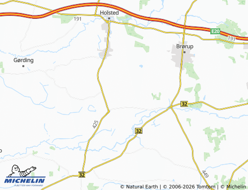 Mappa MICHELIN Føvling - ViaMichelin