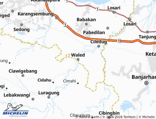 MICHELIN-Landkarte Waled - ViaMichelin