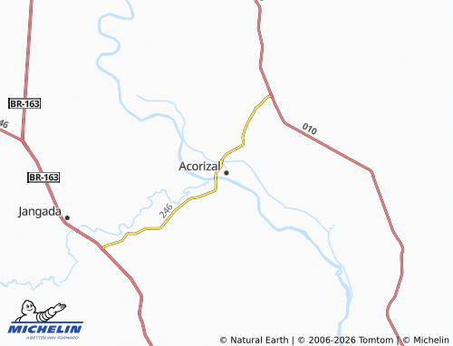Mapa MICHELIN Acorizal - ViaMichelin