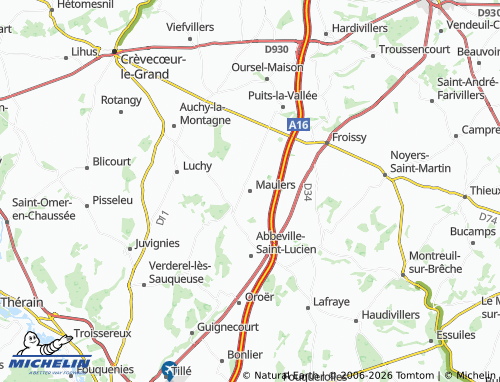 Mappa MICHELIN Maulers - ViaMichelin