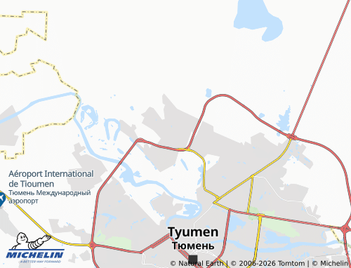 MICHELIN-Landkarte Bereznyakovskiy - ViaMichelin