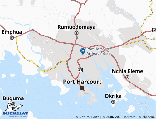 MICHELIN Rumuomel map - ViaMichelin