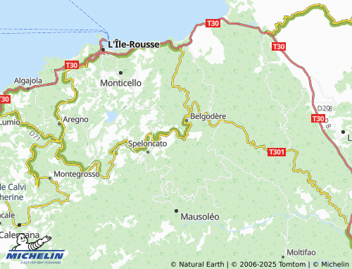 MICHELIN Occhiatana map - ViaMichelin