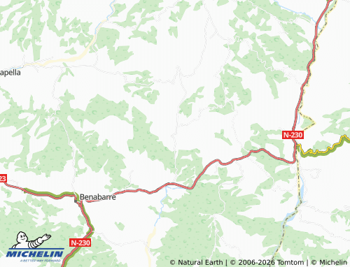 Mapa MICHELIN Luzás - ViaMichelin