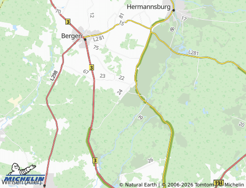 MICHELIN Waldhof map - ViaMichelin